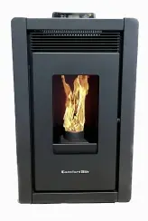 Comfortbilt Pellet Stoves Comfortbilt Pellet Stoves 17 Inch HP40 Alpine Small Pellet Stove