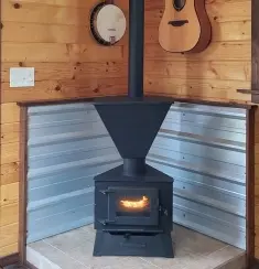 Flame Innovation 19 Inch Mini Me Non-Electric Pellet Stove