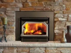Ironstrike Stoves Striker 160 Wood Fireplace Insert with Traditional Door