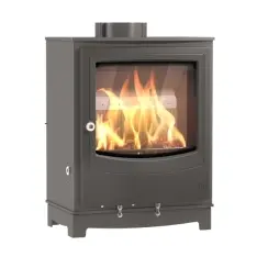 Arada Stoves Arada Stoves Grey Farringdon 12 Eco Wood Burning Stove