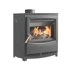 Arada Stoves Arada Stoves Grey Farringdon 16 Catalyst Eco Wood Burning Stove