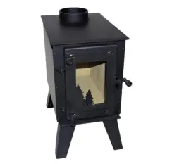 Flame Innovation 15 Inch Steelhead Wood Burning Stove