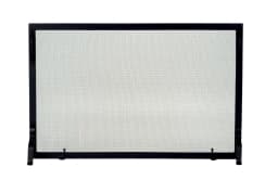 Dagan 44 Inch Black Wrought Iron Fireplace Screen
