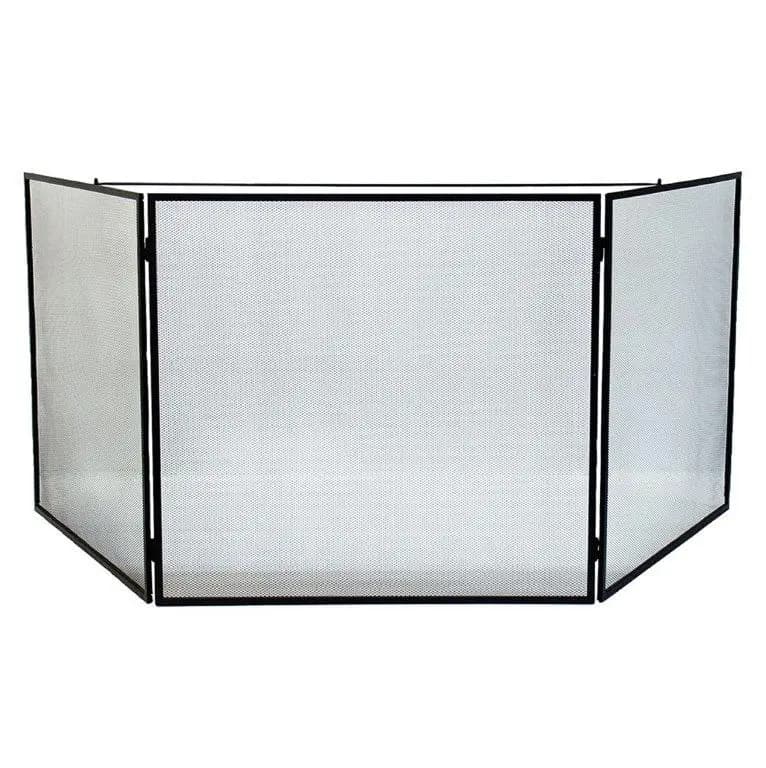 Minuteman Large Tri-Fold Fireplace Guard view 2