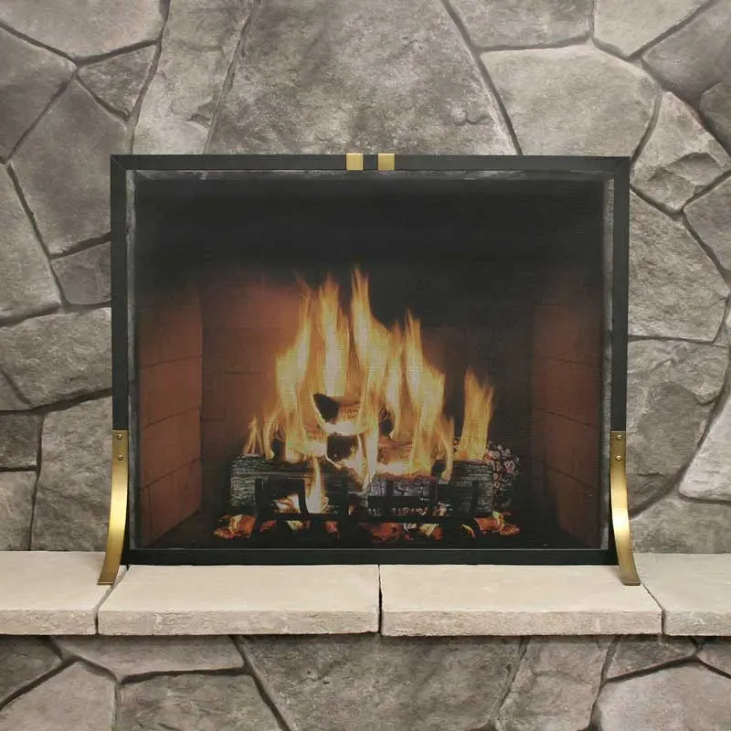 Pilgrim Valiant Mesh Fireplace Screen view 3