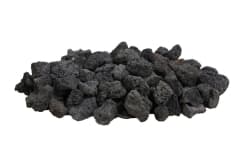 Firegear 1 to 2 Inch Black Lava Rocks - 10 lbs