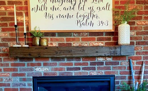 MagraHearth Rustic Barn Wood Series