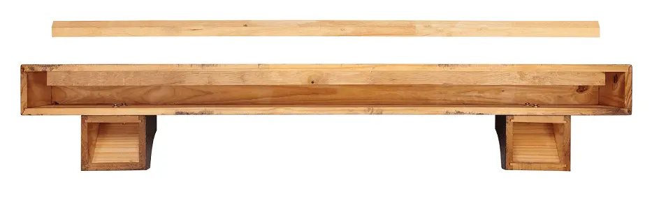 Pearl Mantels 412 Shenandoah Fireplace Mantel Shelf view 3