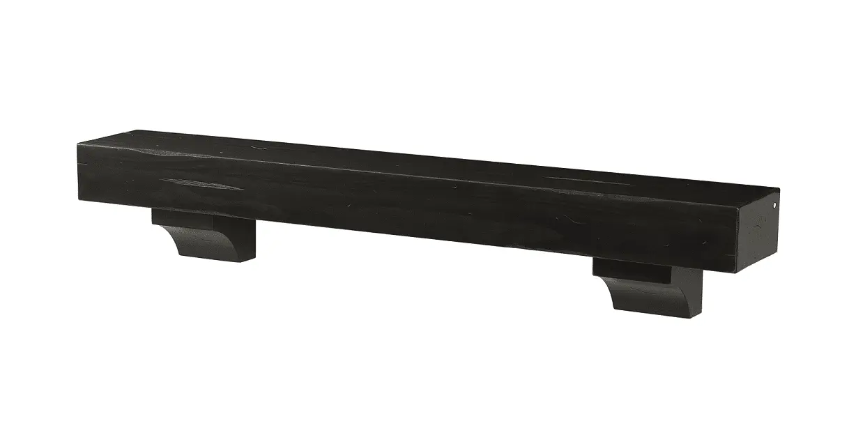 Pearl Mantels Pearl Mantels 412 Shenandoah Fireplace Mantel Shelf