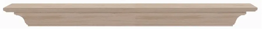 Pearl Mantels Pearl Mantels 418 Homestead Mantel Shelf Unfinished