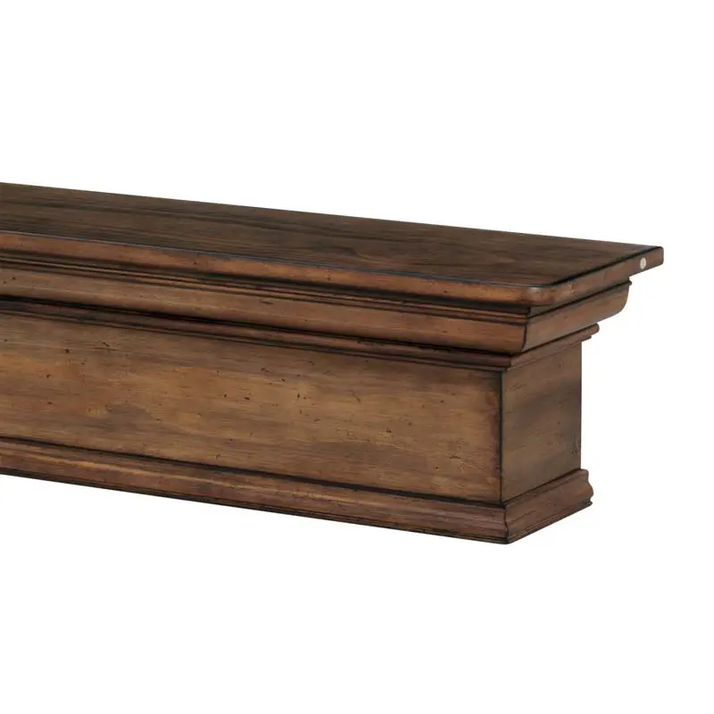 Pearl Mantels Savannah Fireplace Mantel Shelf view 3