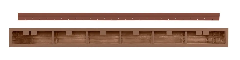 Pearl Mantels Zachary Non-Combustible Mantel Shelf view 2