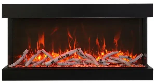 Amantii 60 Inch Tru-View XL Built-In Smart Electric Fireplace