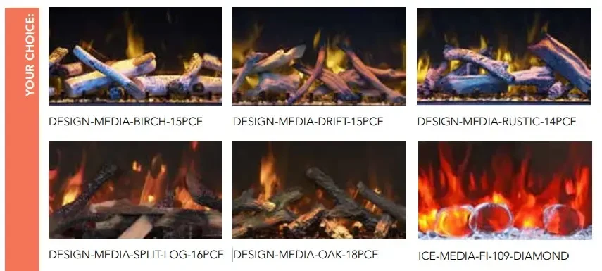 Amantii 50 Inch Symmetry Bespoke Xtra Tall Linear Electric Fireplace