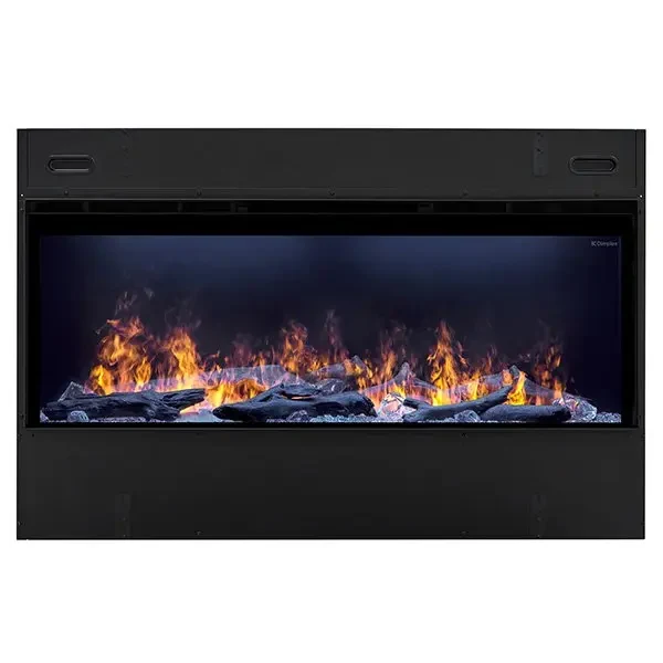 Dimplex 46 Inch Optimyst Linear Electric and Water Vapor Fireplace with Media