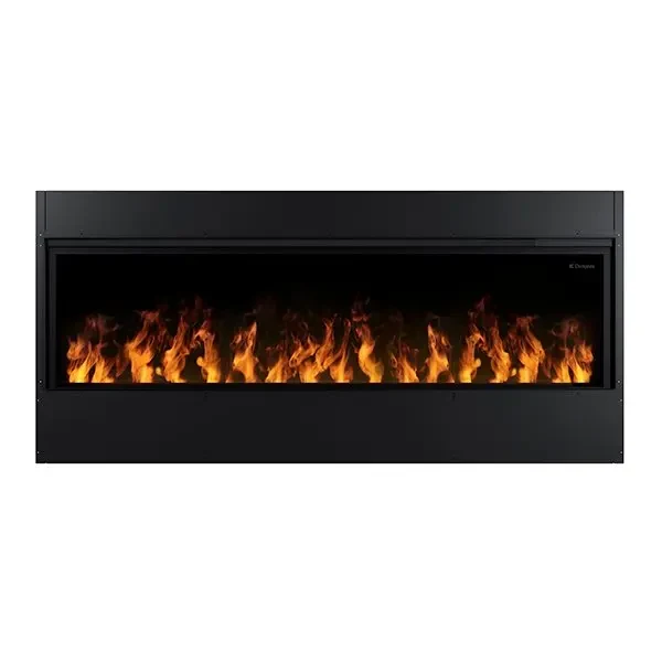 Dimplex 66 Inch Optimyst Linear Electric and Water Vapor Fireplace with Media