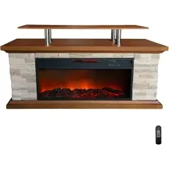 Dimplex Arlo Media Console with Electric Fireplace Package