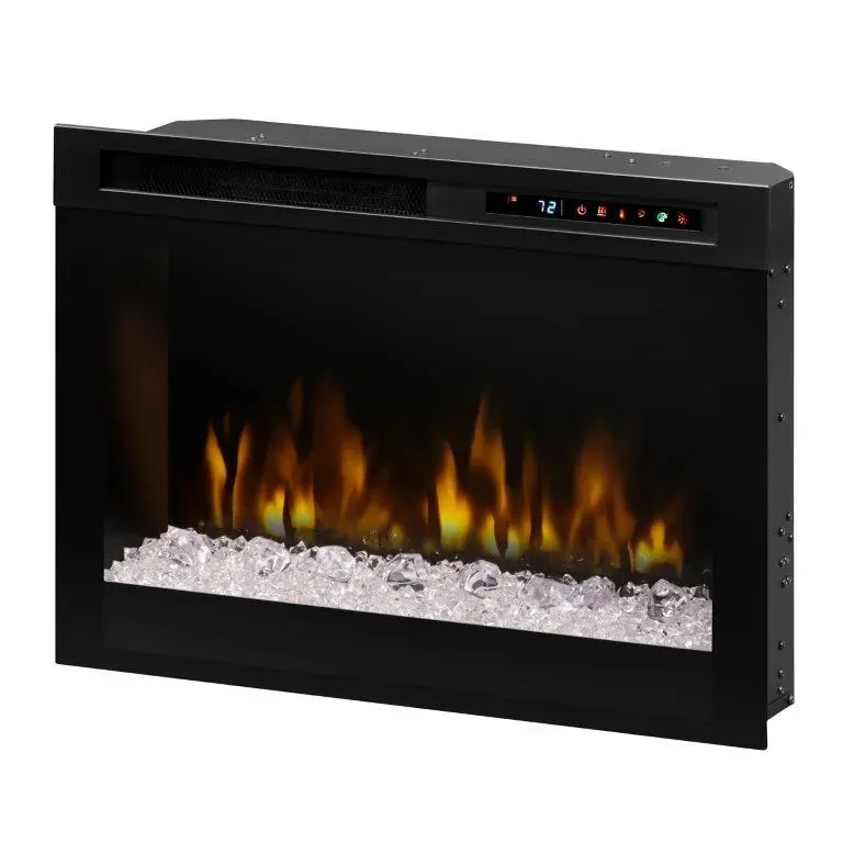 Dimplex 26 Inch Multi-Fire XHD Electric Fireplace Firebox with Acrylic Media