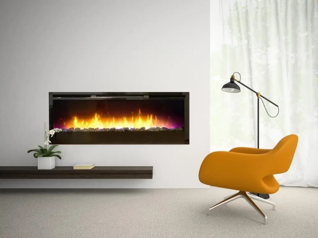 Empire 50 Inch Nexfire Linear Electric Wall Fireplace