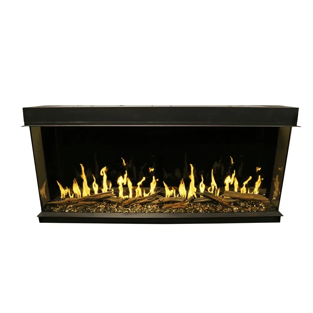 Modern Flames 100 Inch Orion Bay Front Electric Wall Fireplace