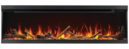 Napoleon 74 Inch Astound FlexMount Wall Mounted or Built-In Electric Fireplace