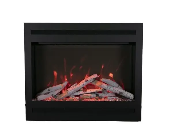 Amantii 31 Inch Zero-Clearance Traditional Electric Fireplace Insert
