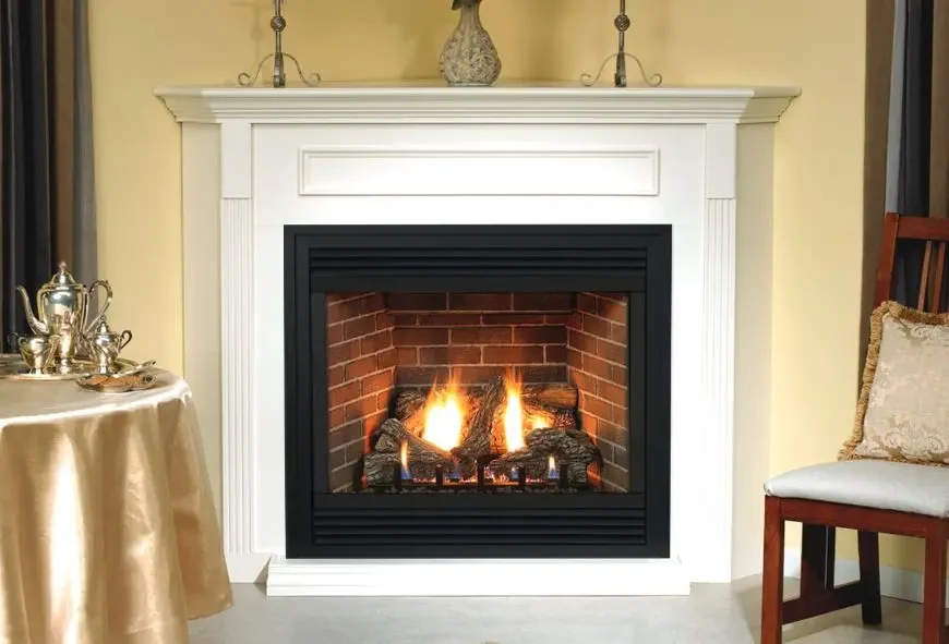 Empire 36 Inch Tahoe Premium Direct Vent Fireplace with Blower - Intermittent Pilot