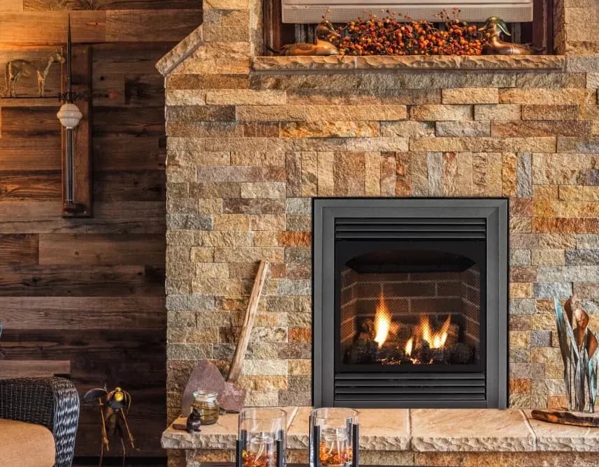 Empire 24 Inch Vail Vent Free Gas Fireplace - 10 - 000 BTU