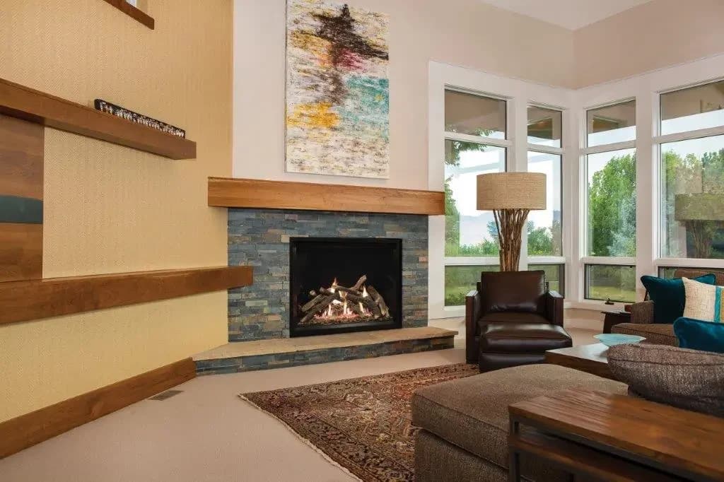 Empire 36 Inch Rushmore Clean Face Direct Vent Gas Fireplace