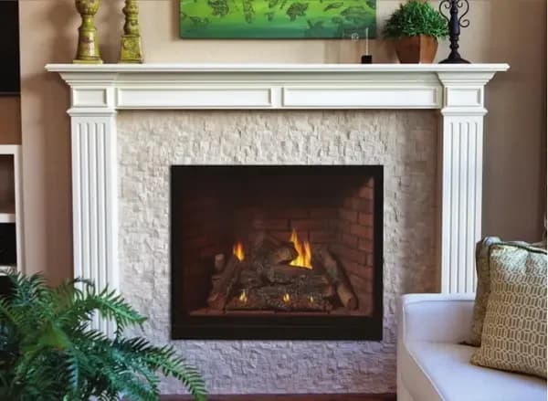 Empire 36 Inch Luxury Tahoe Clean-Face Direct Vent Fireplace - Intermittent Pilot