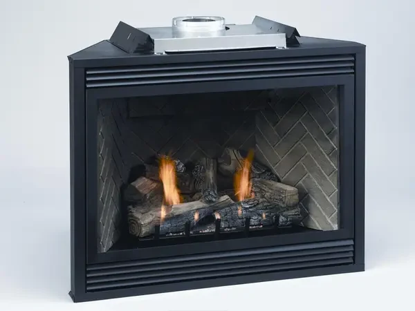 Empire 48 Inch Premium Tahoe Direct Vent Fireplace with Blower - Intermittent Pilot