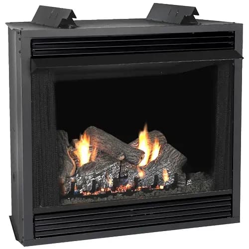 Empire 32 Inch Premium Breckenridge Vent Free Louvered Fireplace Firebox