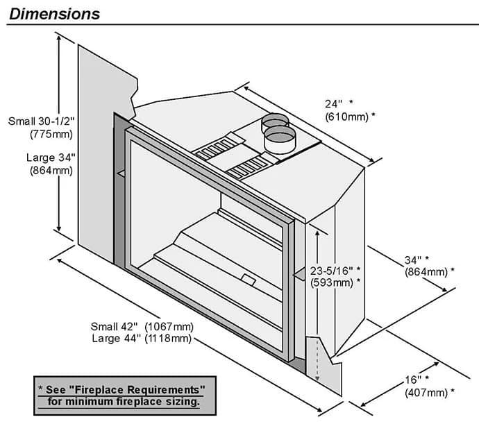Fireplace Xtrordinair 616 Gsr view 4