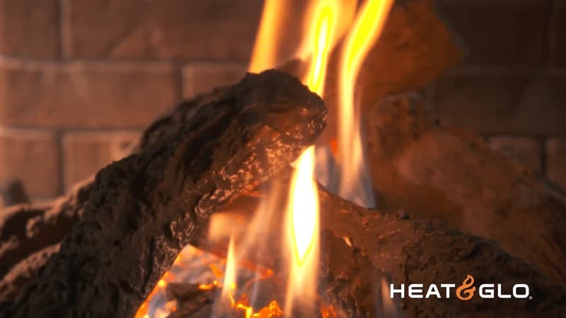Majestic 36 Inch Pier Direct Vent 3-Sided Natural Gas Fireplace with IntelliFire Touch Ignition