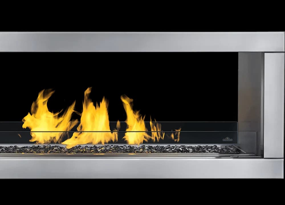 Napoleon See Through Galaxy Outdoor Gas Fireplace