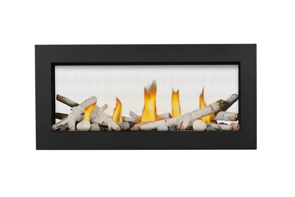 Napoleon 38 Inch See-Through Vector Direct Vent Linear Gas Fireplace - Electronic Ignition