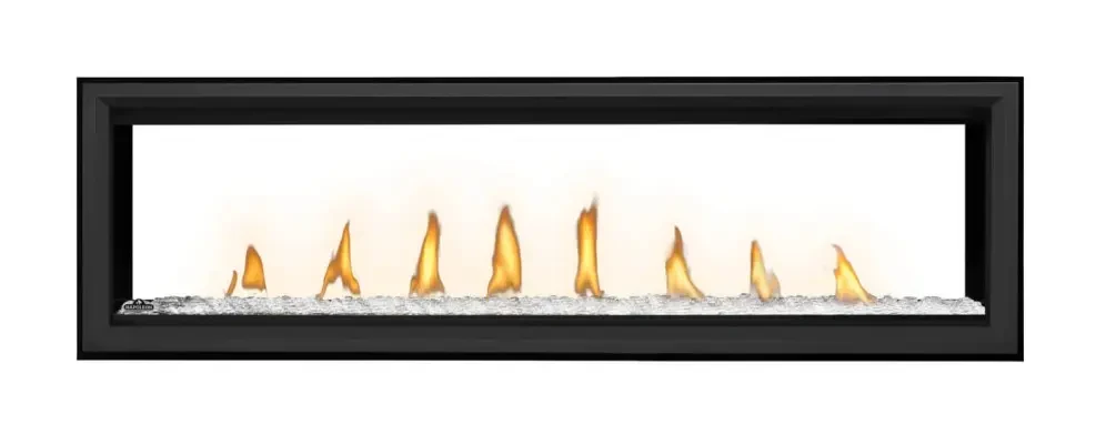Napoleon 62 Inch See-Through Vector Direct Vent Linear Gas Fireplace - Electronic Ignition