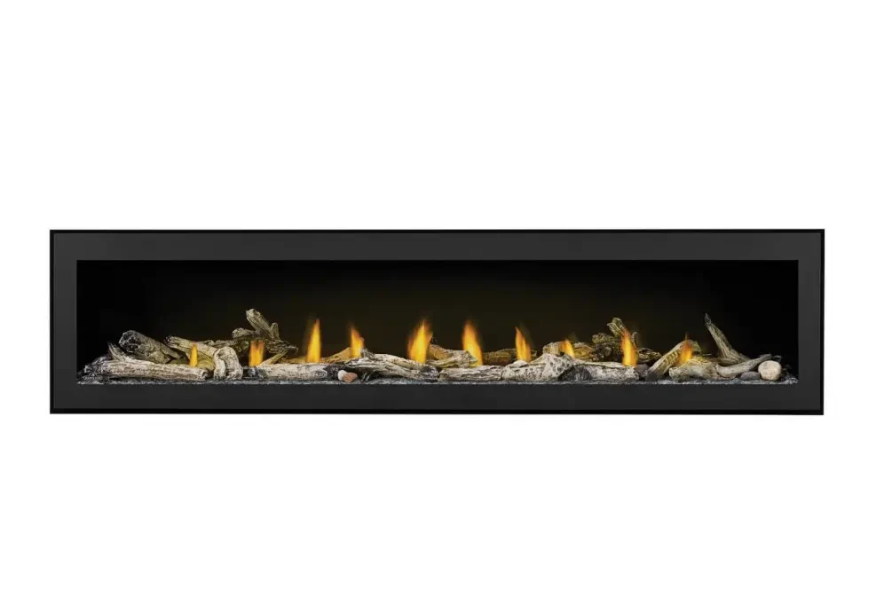 Napoleon 74 Inch Vector Direct Vent Linear Gas Fireplace - Electronic Ignition