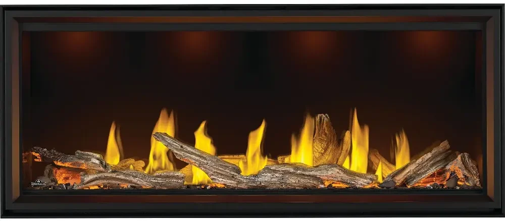 Napoleon 62 Inch Vector Tall Direct Vent Linear Gas Fireplace