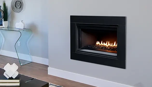 Superior 35 Inch DRL2000 Series Contemporary Direct Vent Linear Fireplace