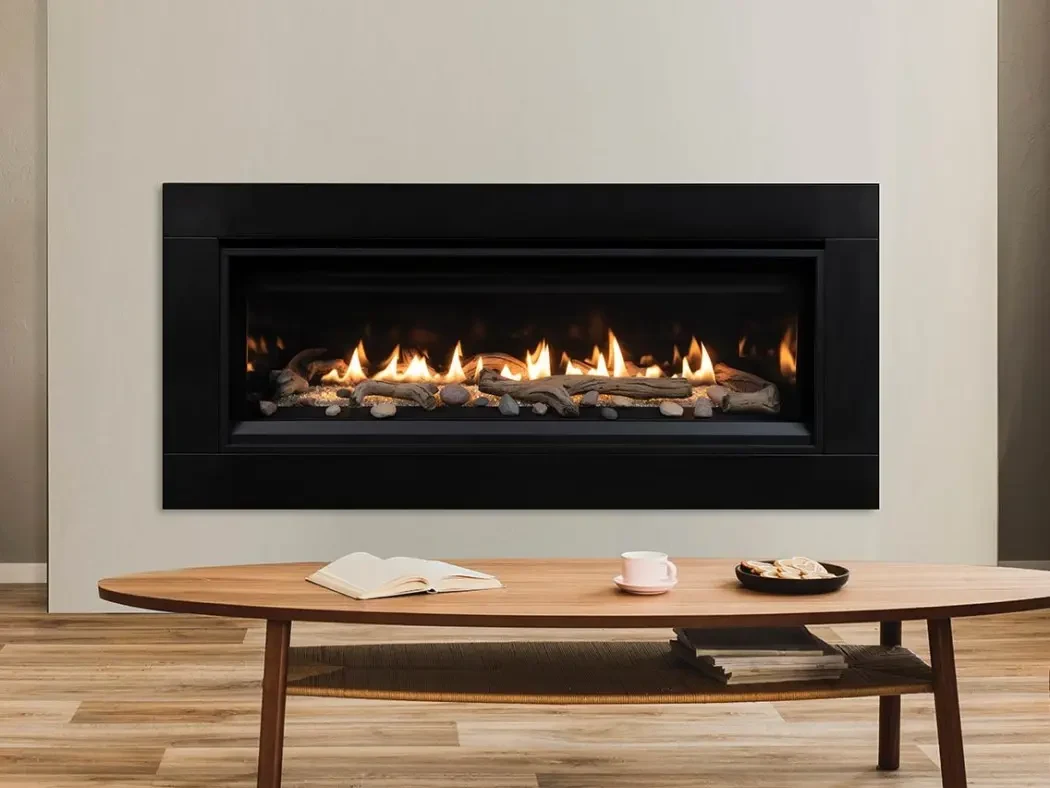 Superior 55 Inch DRL3500 Series Contemporary Linear Direct Vent Propane Fireplace