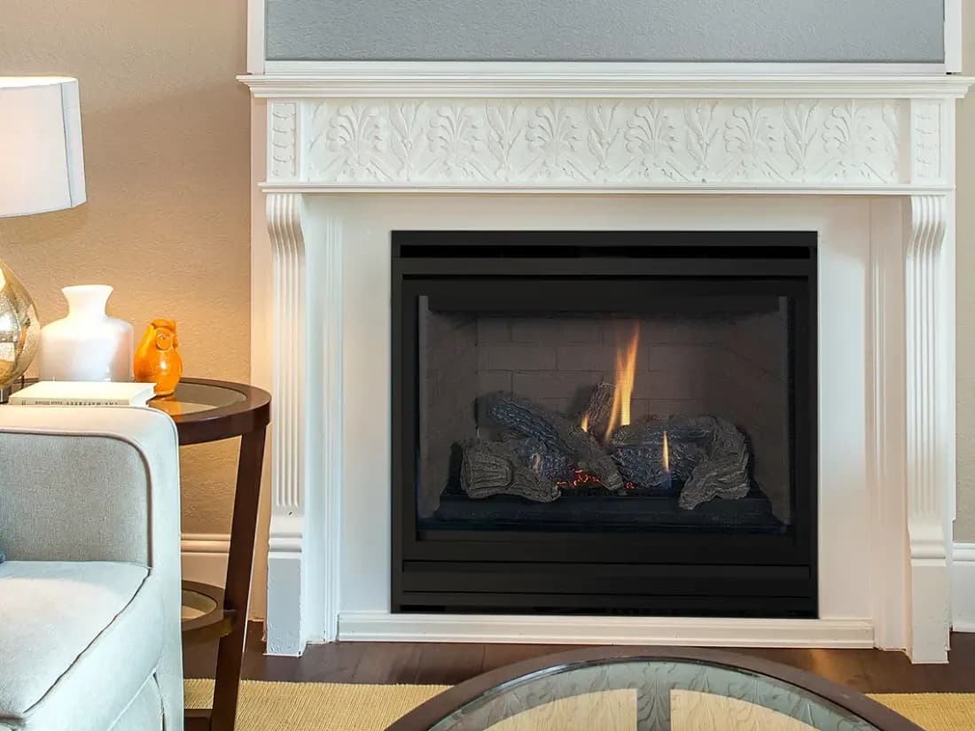 Superior 35 Inch DRT2000 Direct Vent Gas Fireplace - Electronic Ignition