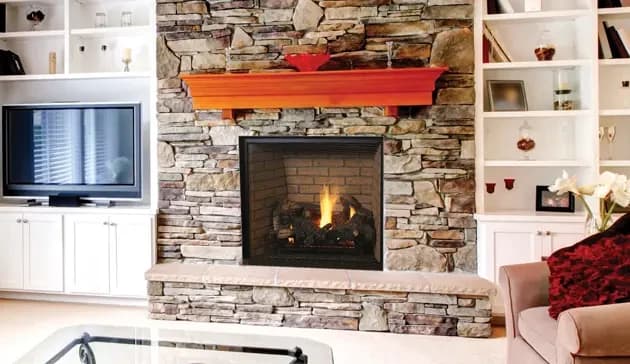 Superior 45 Inch DRT6300 Series Direct Vent Fireplace with Power Vent