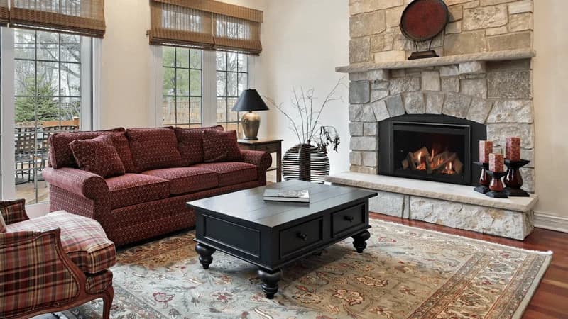 Majestic 35 Inch Ruby Direct Vent Gas Fireplace Insert