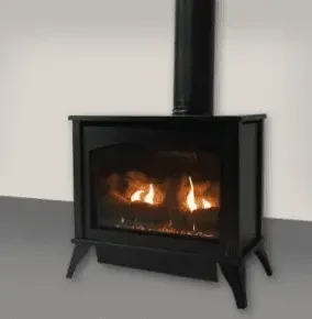 Empire Medium Spirit Steel Direct Vent Gas Heating Stove - IPI Ignition