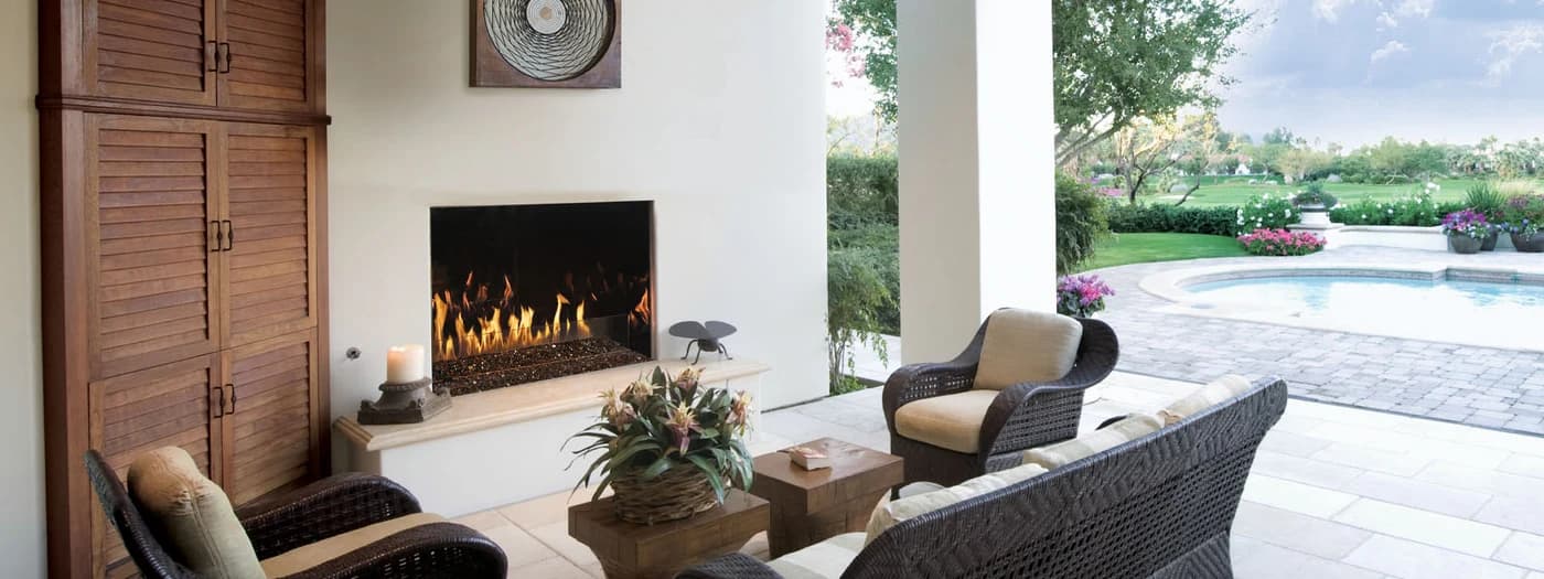 Fire Garden 4024 Linear Outdoor Gas Fireplace
