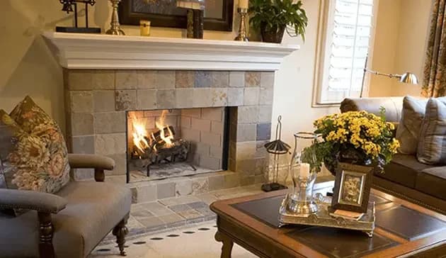 Superior 38 Inch Wood-Burning Fireplace Firebox with Stacked Grey Liner - WRT3538WS