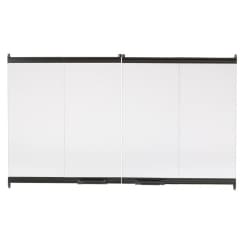 Majestic Bi-Fold Glass Doors with Black Trim for BE36 - DM1036