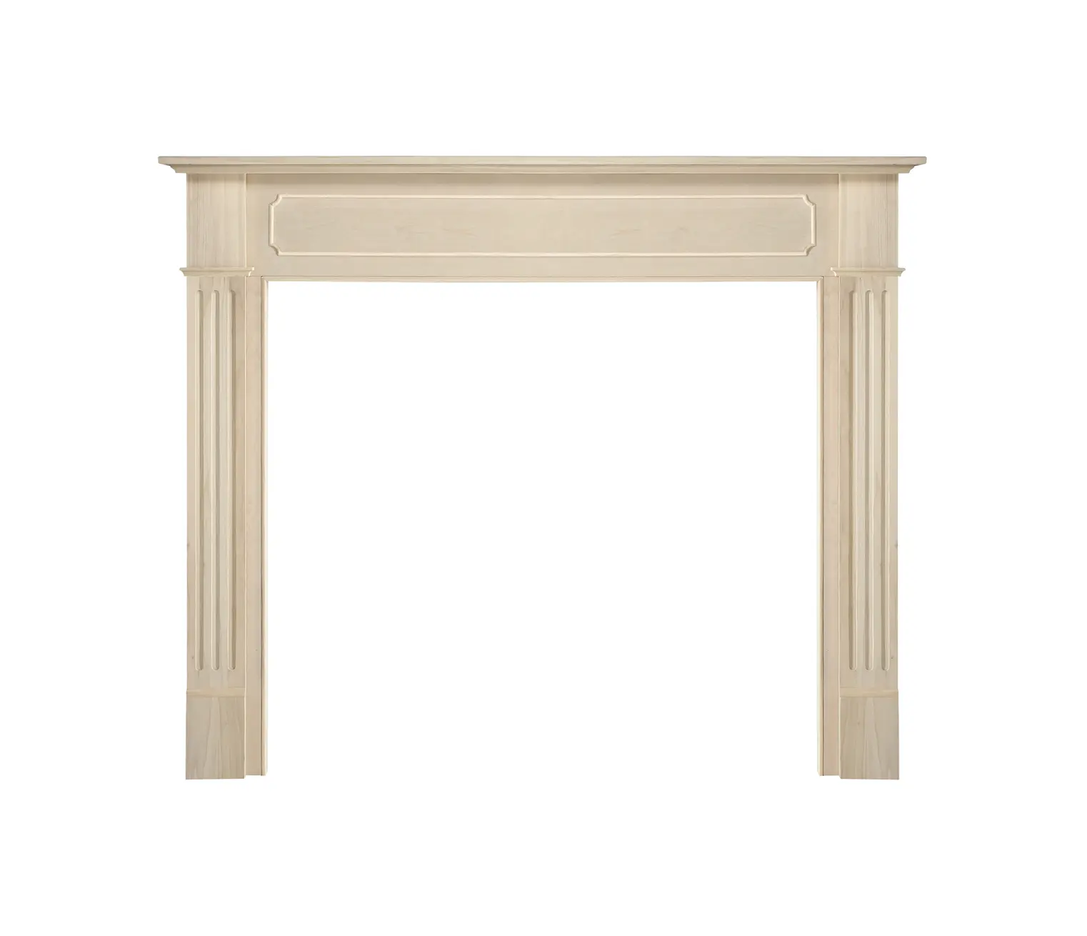 Pearl Mantels Pearl Mantels 110 Williamsburg Unfinished Fireplace Mantel Surround