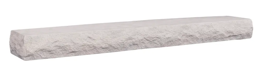 Pearl Mantels 60 Inch Natural Cut Stone Non-Combustible Mantel Shelf